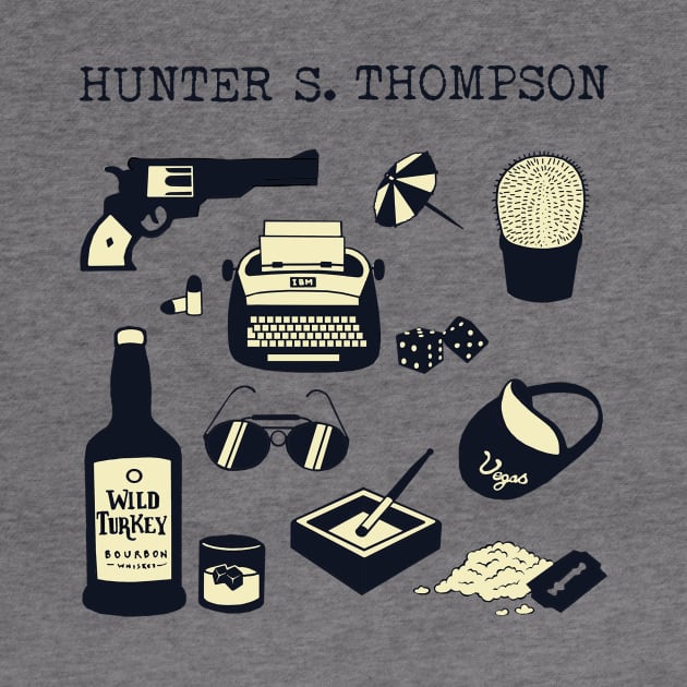 The Things of Hunter S. Thompson by michaelsmithart